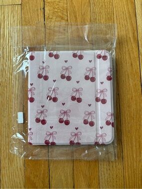 Pink Cherry Print Kobo Case